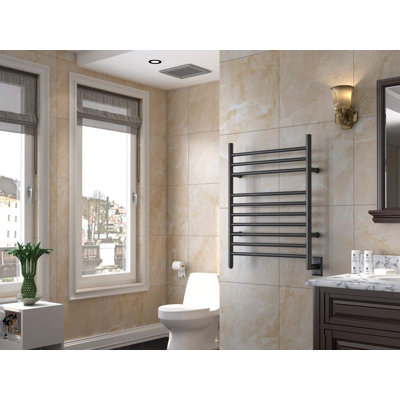 HEATGENE Hot Bath Heated Wall Mounted Electric Towel Warmer & Reviews ...
